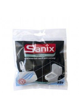 Блок-освіжувач для унітазу SANIX лісової 35г